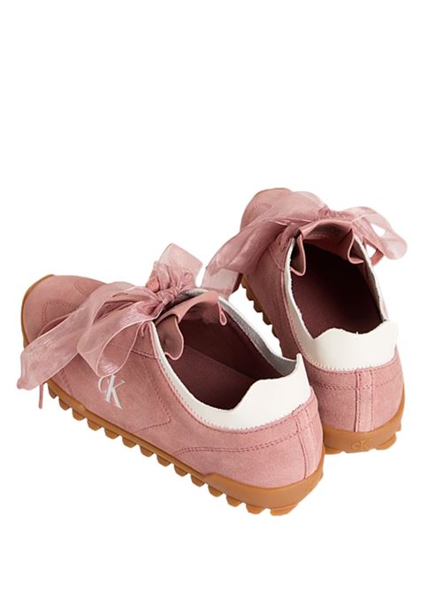 Sneakers in camoscio e organza Calvin Klein | HW0HW03150VFA